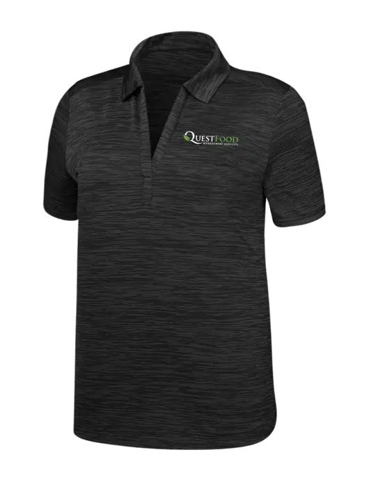Callaway Womens Black Broken Stripe w/Quest Food Logo