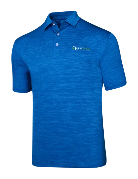 Callaway Medium Slate Blue Broken Stripe w/Quest Food Logo