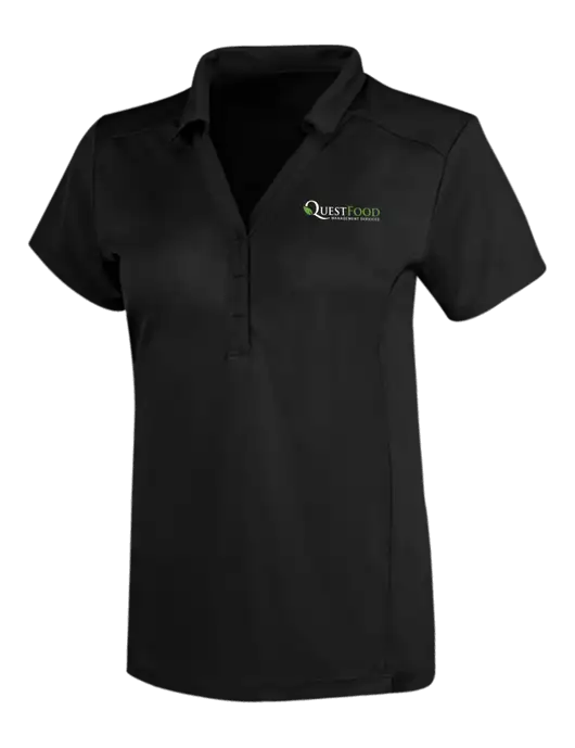 OGIO Blacktop Womens Framework Polo w/Quest Food Logo