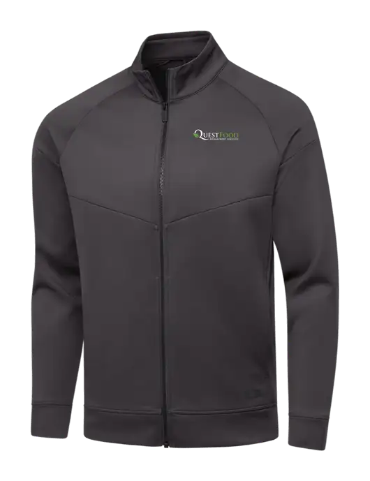 OGIO Dark Grey Endurance Modern Performance Full-Zip w/Quest Food Logo