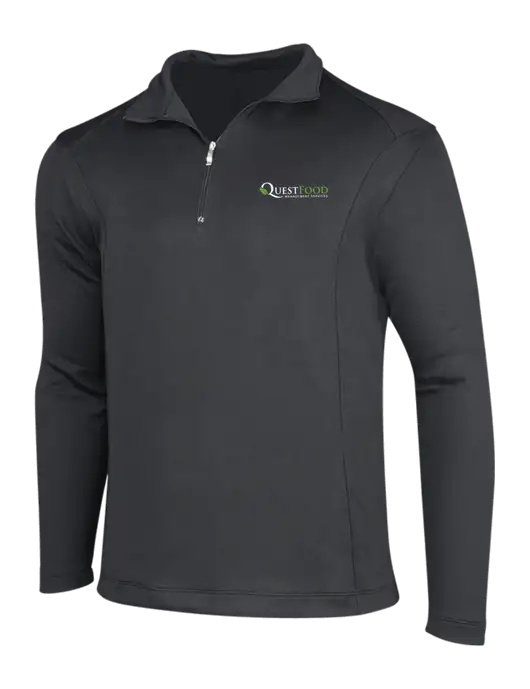 NIKE Dark Grey Sport Cover-Up w/Quest Food Logo