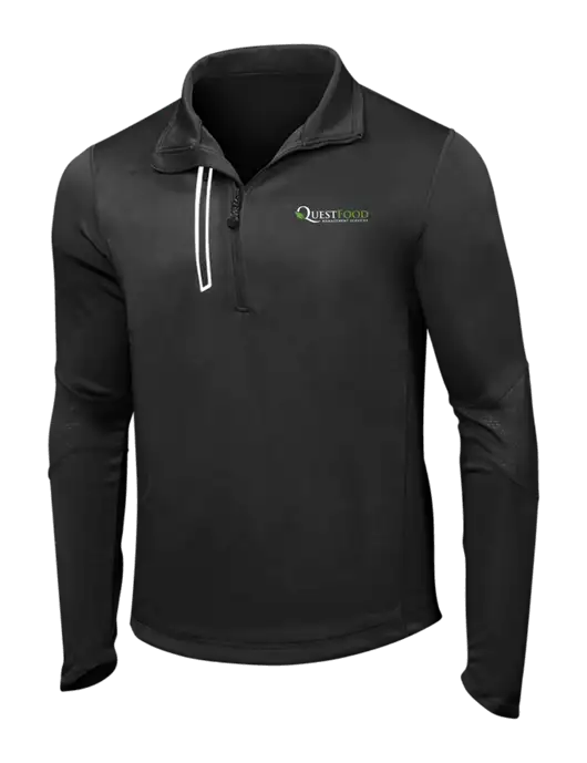 OGIO Blacktop Endurance Fulcrum 1/4 Zip w/Quest Food Logo