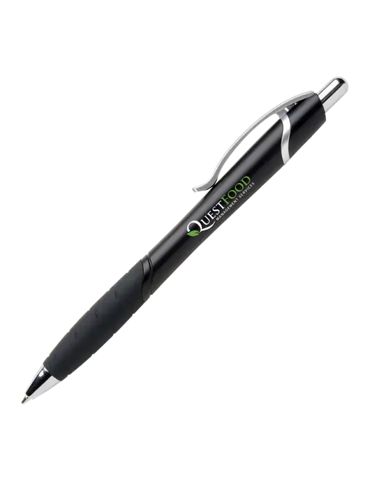 Summerhill Black Pen - Black Ink w/Quest Food Logo