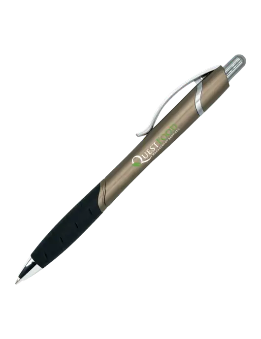 Summerhill Grey Pen - Black Ink w/Quest Food Logo
