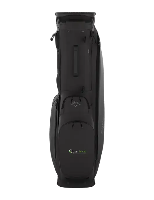 Callaway Fairway C Black Golf Bag w/Quest Food Logo