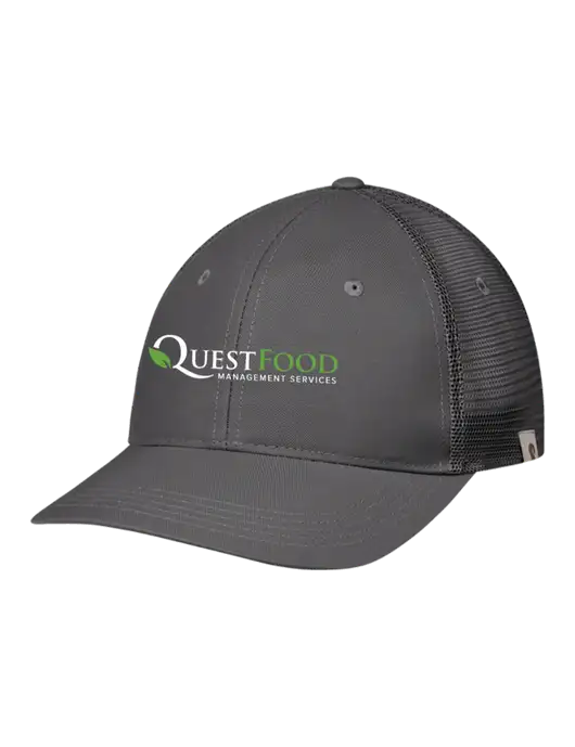 Carhartt Dark Grey Trucker Rugged Pro Series Cap w/Quest Food Logo