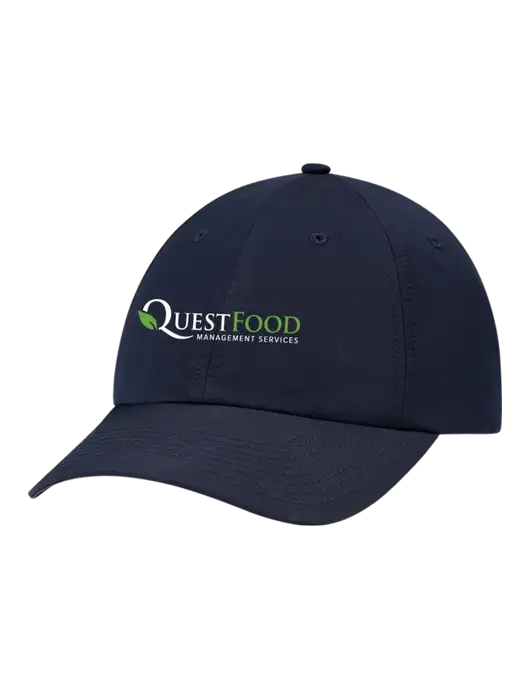 Richardson Relaxed Performance Lite Navy Cap w/Quest Food Logo