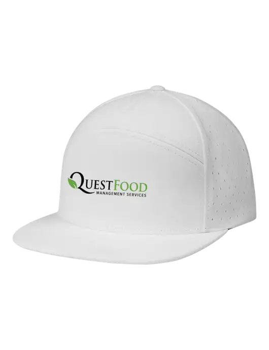 Richardson White Cannon Cap w/Quest Food Logo