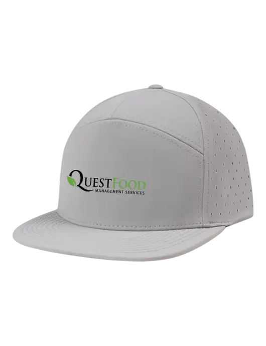 Richardson Light Grey Cannon Cap w/Quest Food Logo
