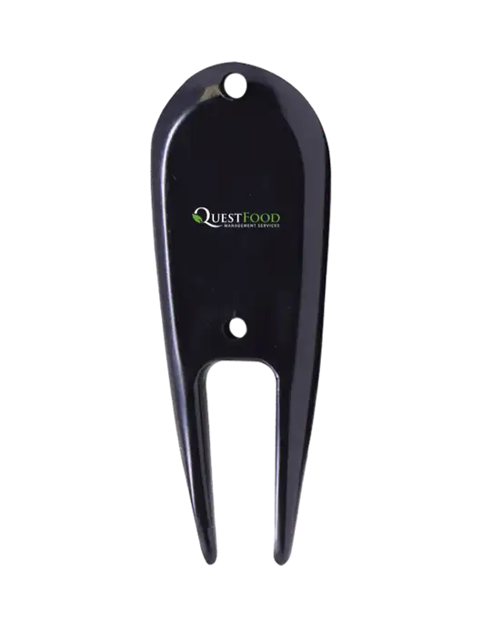 Black Divot Tool w/Quest Food Logo