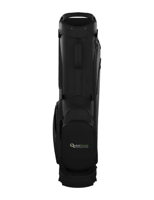 Callaway Chase Black Stand Golf Bag w/Quest Food Logo