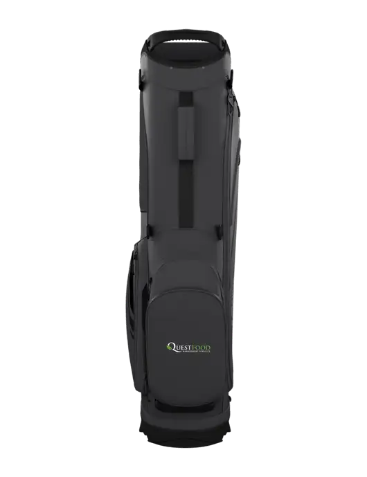 Callaway Chase Charcoal Golf Bag w/Quest Food Logo